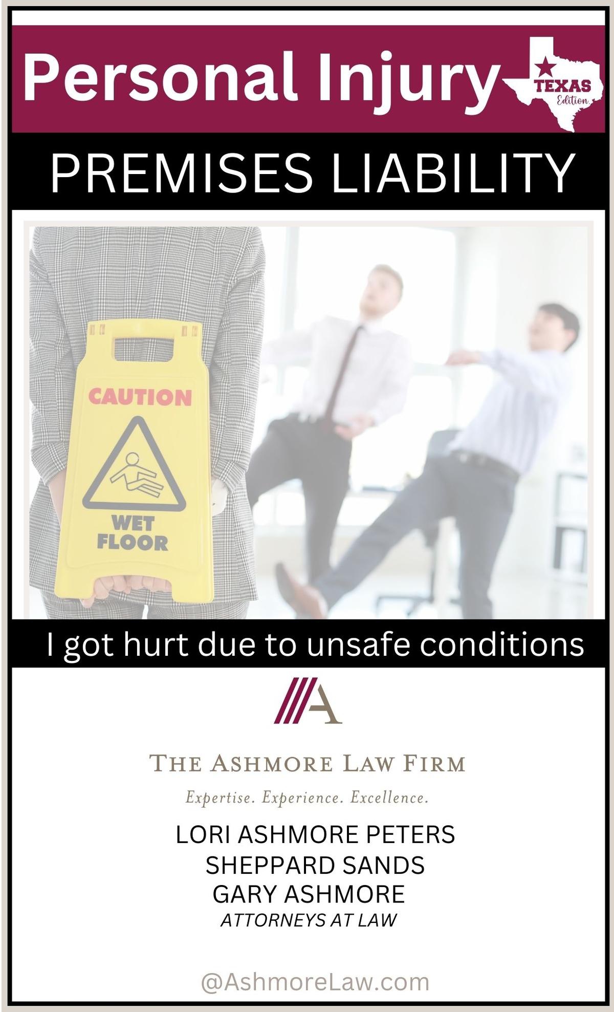 Premises Liability Report | Accident on Another's Property | Dallas and Highland Park Texas Personal Injury Attorney