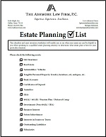 Estate Planning Checklist and Asset Inventory Worksheet | The Ashmore