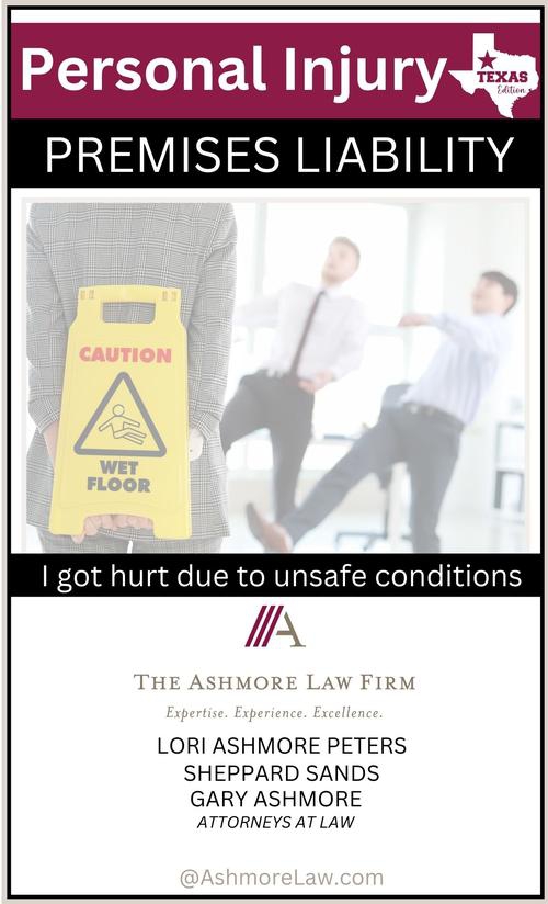 Personal Injury: Premises Liability (accident on another's property - Public or Private) What do I do?