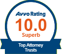 Logo Recognizing The Ashmore Law Firm, P.C.'s affiliation with AVVO Top Attorney: Trusts